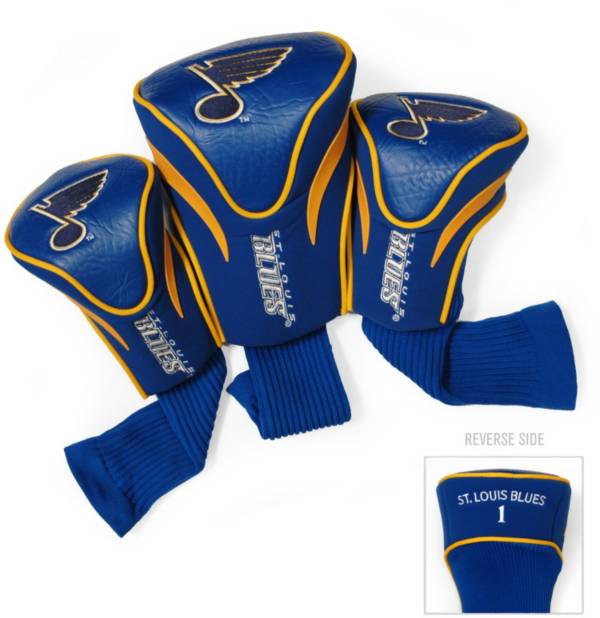 Team Golf St. Louis Blues 3-Pack Contour Headcovers