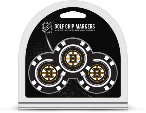 Team Golf Boston Bruins Poker Chips Ball Markers - 3-Pack