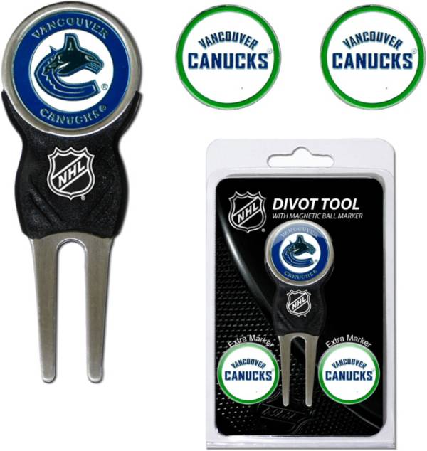 Team Golf Vancouver Canucks Divot Tool and Marker Set