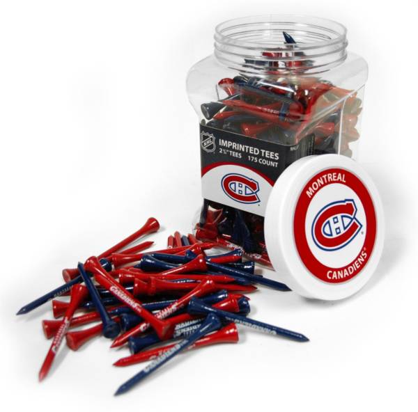 Team Golf Montreal Canadiens 175 Count Golf Tee Jar