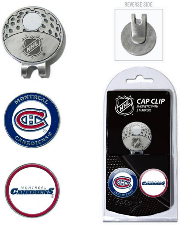 Team Golf Montreal Canadiens Cap Clip And Marker Set
