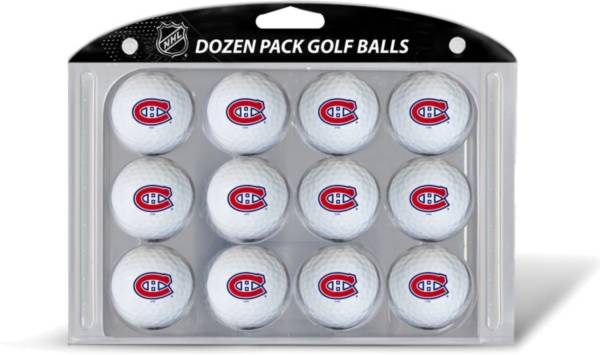 Team Golf Montreal Canadiens 12 Pack Golf Balls