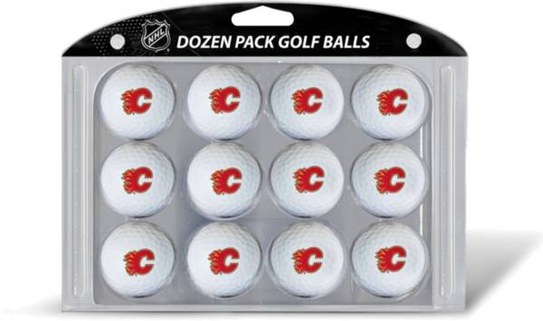 Team Golf Calgary Flames Golf Balls
