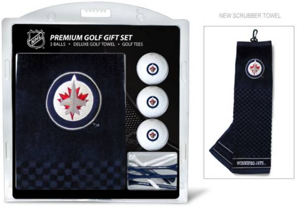 Team Golf Winnipeg Jets Embroidered Towel Gift Set