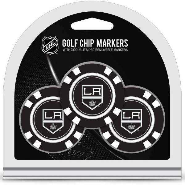 Team Golf Los Angeles Kings Poker Chips Ball Markers - 3-Pack