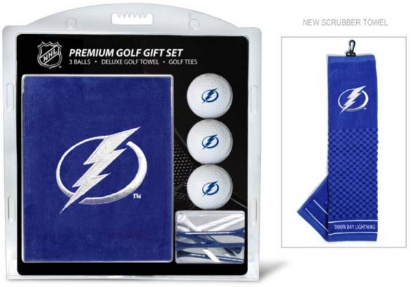 Team Golf Tampa Bay Lightning Embroidered Towel Gift Set