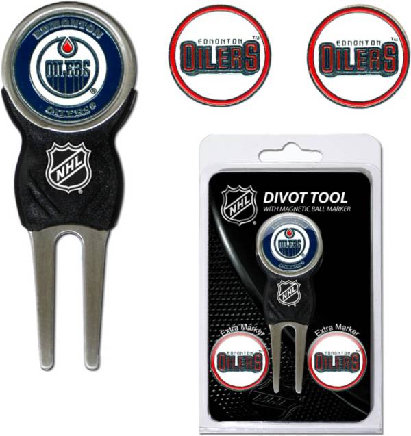 Team Golf Edmonton Oilers Divot Tool and Marker Set