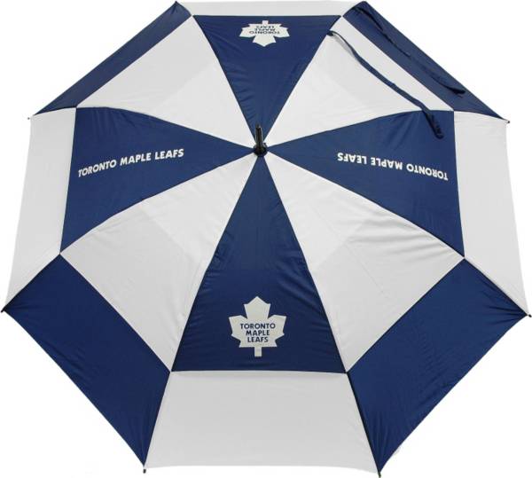 Team Golf Toronto Maple Leafs 62” Double Canopy Umbrella