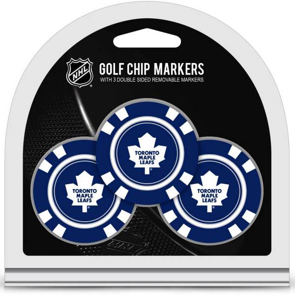 Team Golf Toronto Maple Leafs Poker Chips Ball Markers - 3-Pack product image