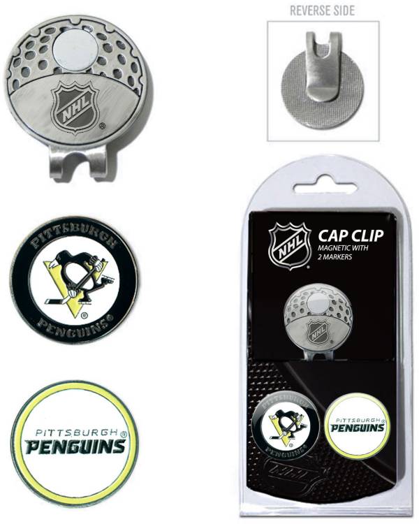 Team Golf Pittsburgh Penguins Cap Clip And Marker Set