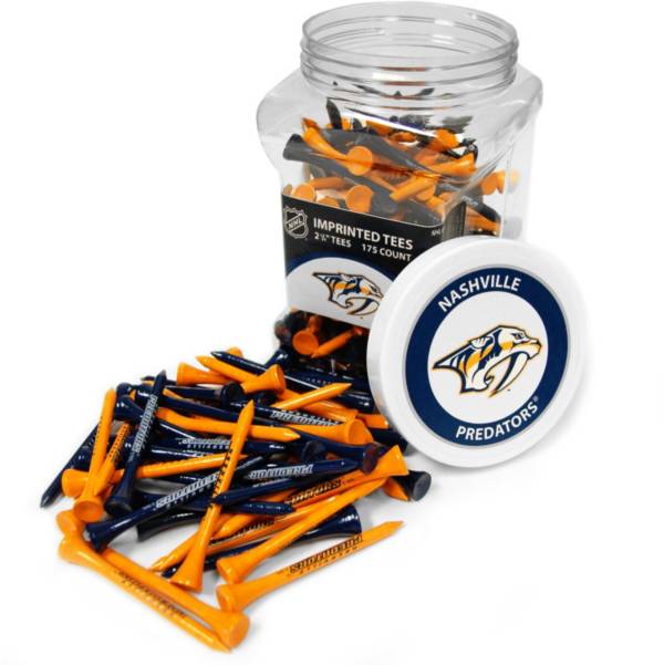 Team Golf Nashville Predators 175 Count Golf Tee Jar