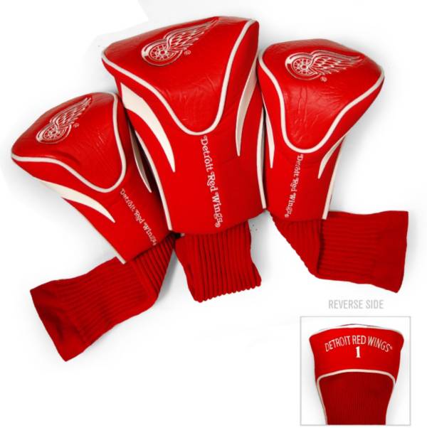 Team Golf Detroit Red Wings 3-Pack Contour Headcovers