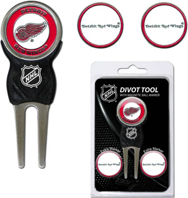 Team Golf Detroit Red Wings Divot Tool and Marker Set
