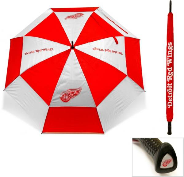 Team Golf Detroit Red Wings 62” Double Canopy Umbrella