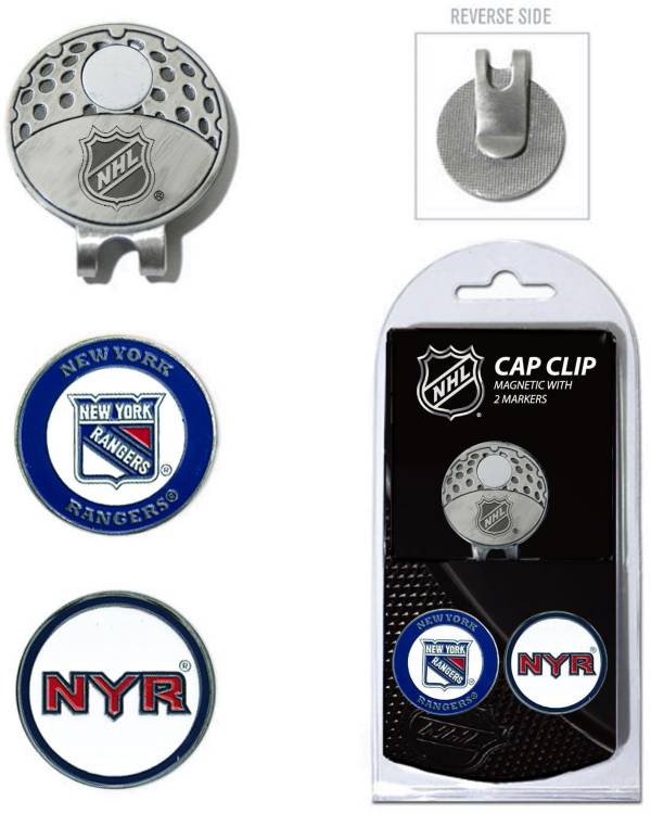 Team Golf New York Rangers Cap Clip And Marker Set