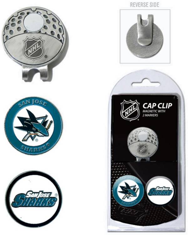 Team Golf San Jose Sharks Cap Clip And Marker Set