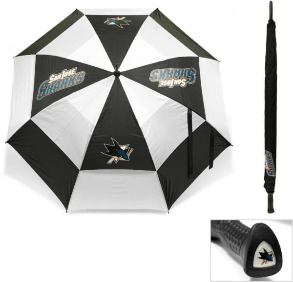 Team Golf San Jose Sharks 62” Double Canopy Umbrella