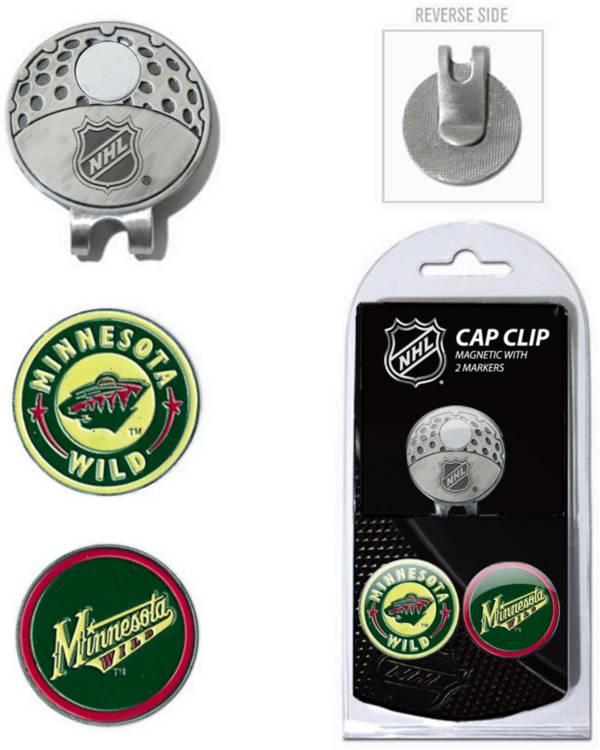 Team Golf Minnesota Wild Cap Clip And Marker Set