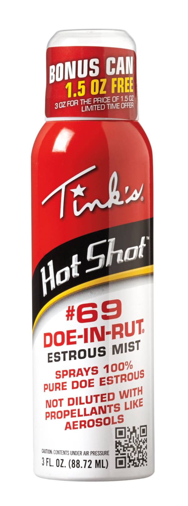 Tink's Hot Shot #69 Doe-In-Rut Mist Deer Lure