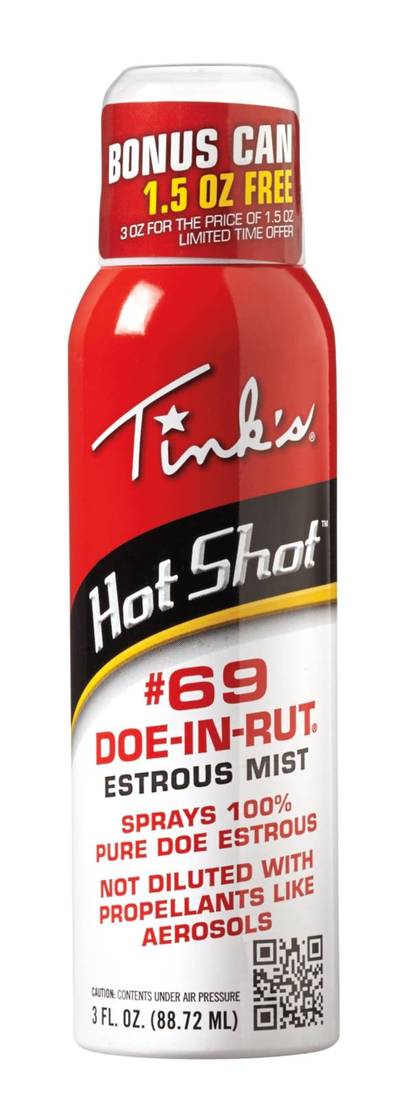 Tink's Hot Shot #69 Doe-In-Rut Mist Deer Lure product image