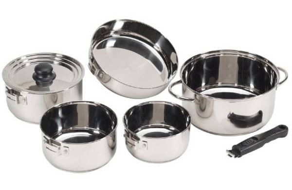 Stansport Stainless Steel Cook Set