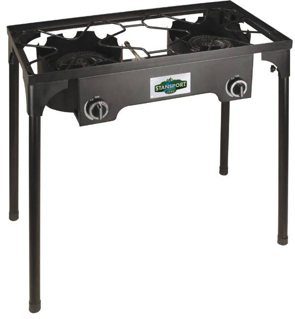 Stansport 2 Burner Outdoor Stove with Stand product image