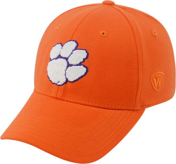 Top of the World Men's Clemson Tigers Orange Premium Collection M-Fit Hat