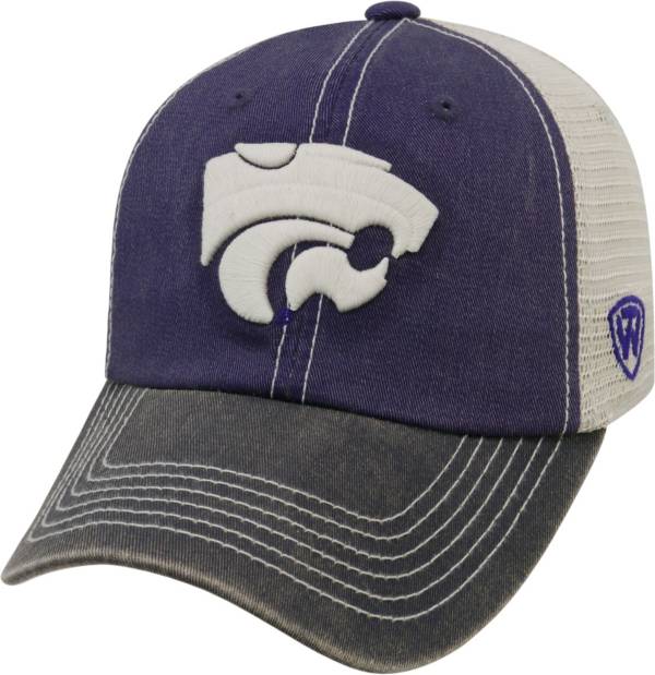 Top of the World Men's Kansas State Wildcats Purple/White/Black Off Road Adjustable Hat