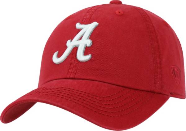 Top of the World Men's Alabama Crimson Tide Crimson Crew Adjustable Hat