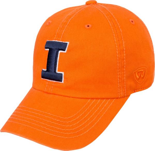 Top of the World Men's Illinois Fighting Illini Orange Crew Adjustable Hat