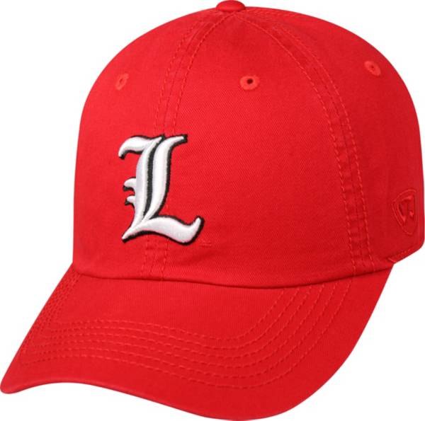 Top of the World Men's Louisville Cardinals Crew Cardinal Red Adjustable Hat