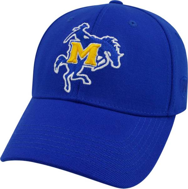 Top of the World Men's McNeese State Cowboys Royal Blue Premium Collection M-Fit Hat