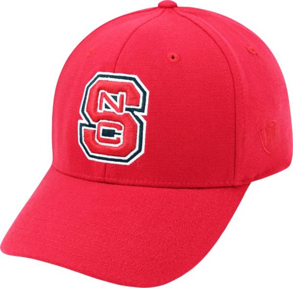 Top of the World Men's NC State Wolfpack Red Premium Collection M-Fit Hat