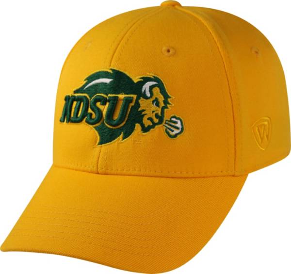 Top of the World Men's North Dakota State Bison Yellow Premium Collection M-Fit Hat