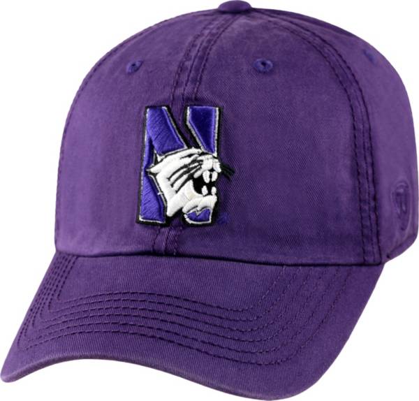 Top of the World Men's Northwestern Wildcats Purple Crew Adjustable Hat