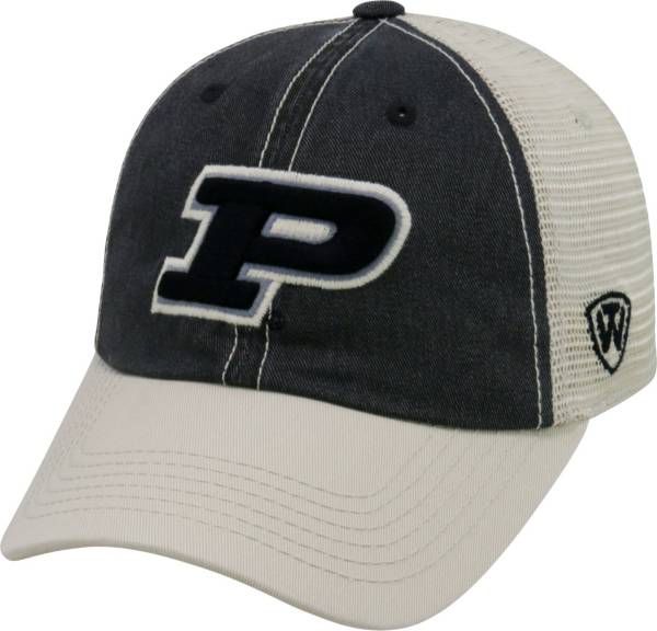 Top of the World Men's Purdue Boilermakers Black/White/Old Gold Off Road Adjustable Hat product image