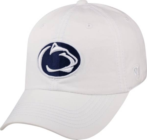 Top of the World Men's Penn State Nittany Lions White Crew Adjustable Hat