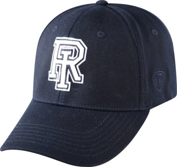 Top of the World Men's Rhode Island Rams Navy Premium Collection M-Fit Hat