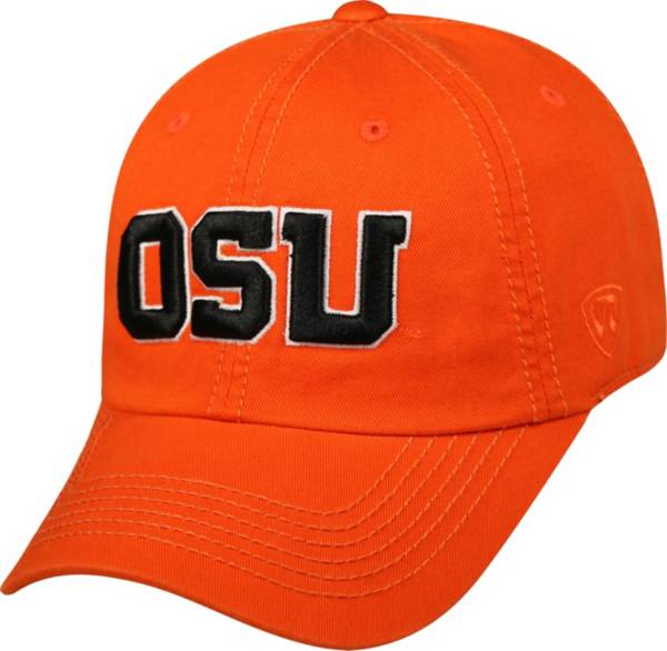 Top of the World Men's Oregon State Beavers Orange Crew Adjustable Hat