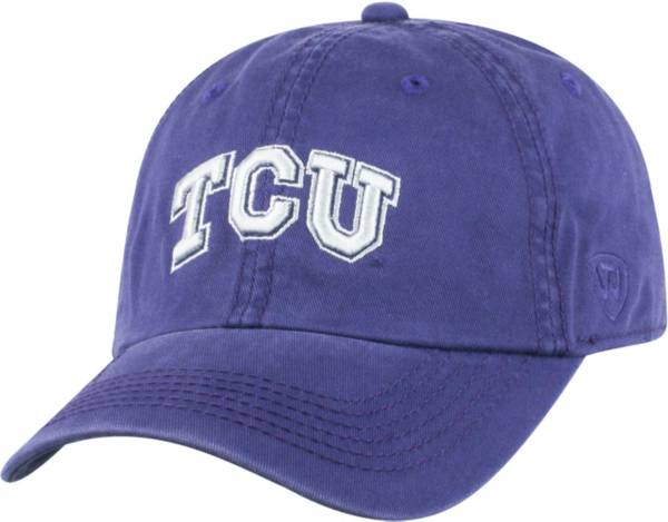 Top of the World Men's TCU Horned Frogs Purple Crew Adjustable Hat