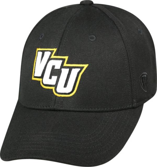 Top of the World Men's Virginia Commonwealth Rams Black Premium Collection M-Fit Hat