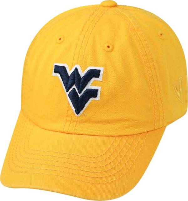 Top of the World Men's West Virginia Mountaineers Gold Crew Adjustable Hat