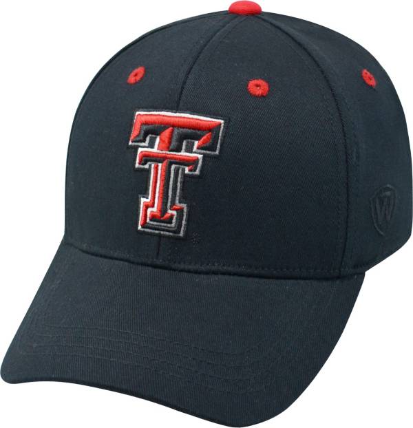 Top of the World Youth Texas Tech Red Raiders Rookie Black Hat