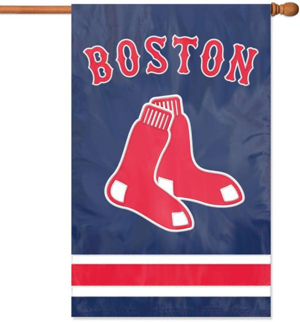 Party Animal Boston Red Sox Applique Banner Flag