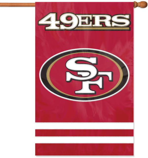 Party Animal San Francisco 49ers Applique Banner Flag