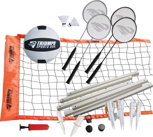 Triumph Advanced Volleyball / Badminton Combo Set