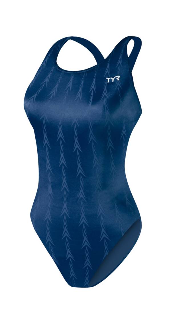 TYR Girls' Fusion 2 Aeroback Tank Swimsuit