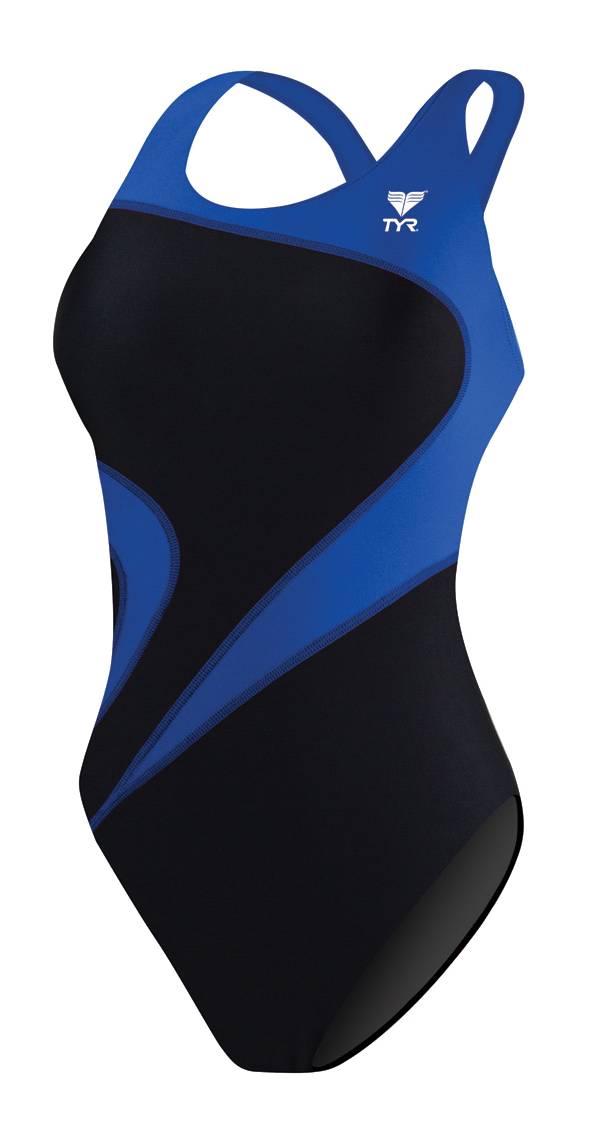 TYR Girls' Alliance Team Splice Maxback Tank Swimsuit