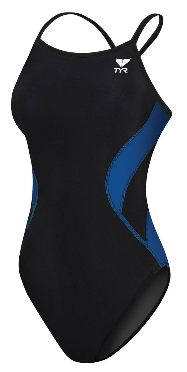 TYR Girls' Alliance Diamondback Splice Swimsuit