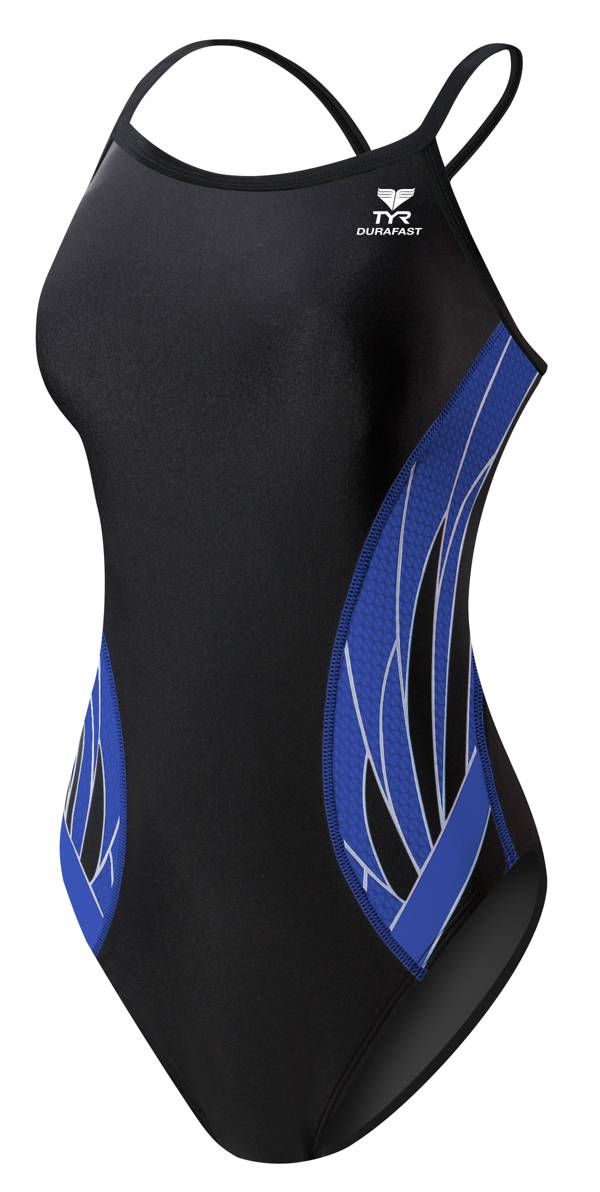 TYR Girls' Phoenix Splice Diamondfit Back Swimsuit